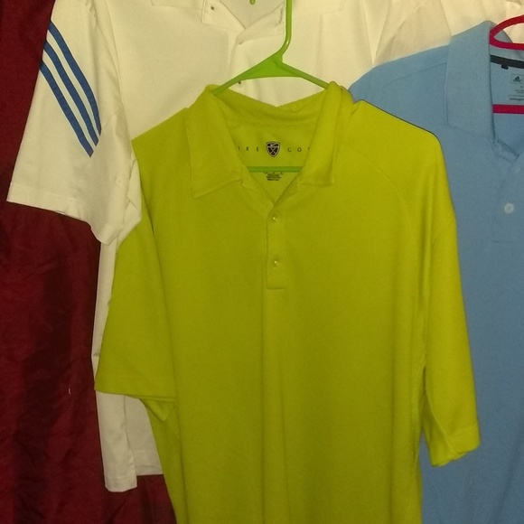 BUNDLE LG MENS DRY FIT GOLF SHIRTS - Picture 4 of 6